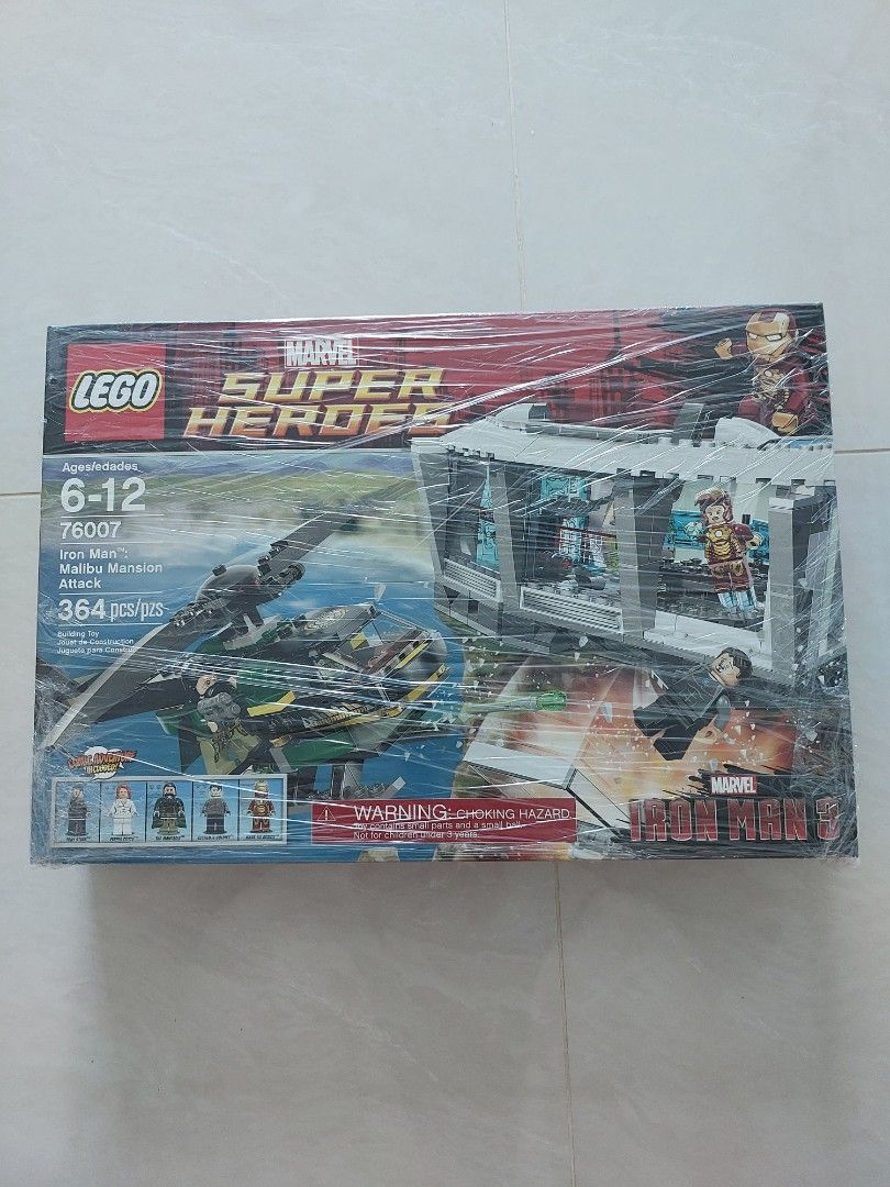 Lego iron man 3 malibu mansion attack online