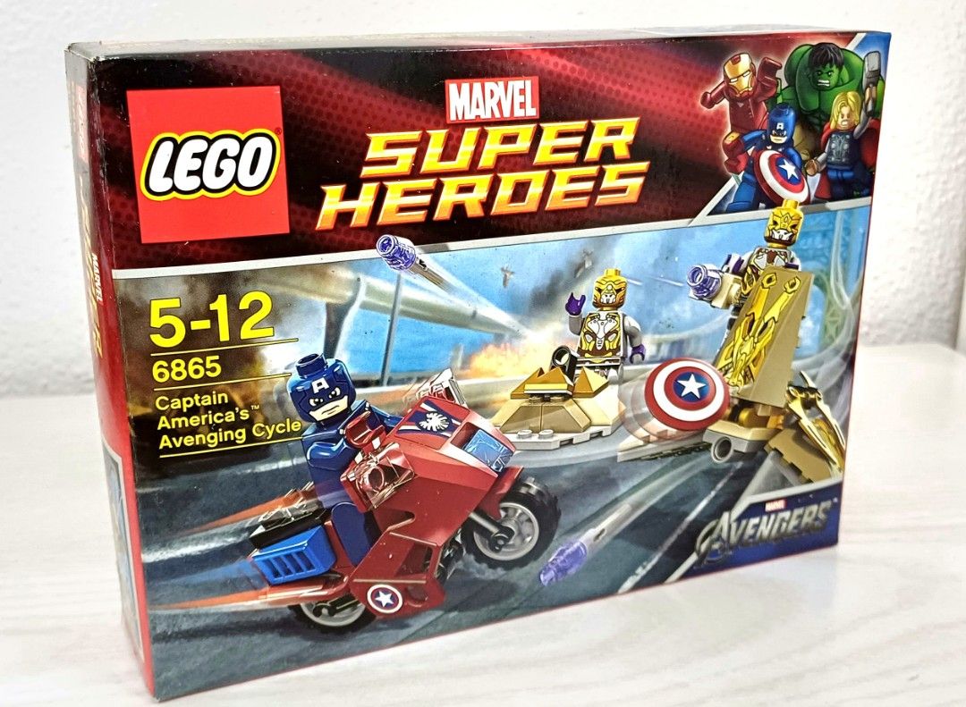 Lego Super Heroes Captain America s Avenging Cycle Hobbies Toys