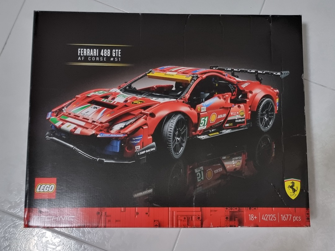 LEGO Technic 42125 Ferrari 488 GTE 