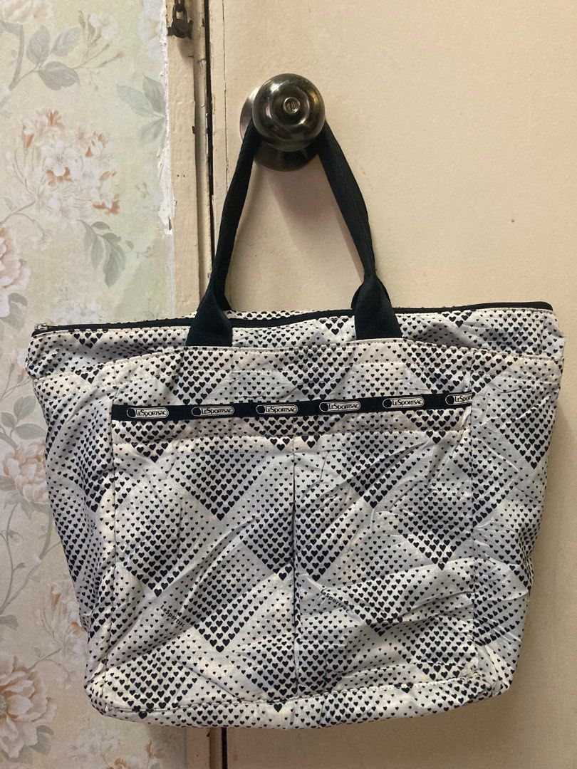 Lesportsac black tote store