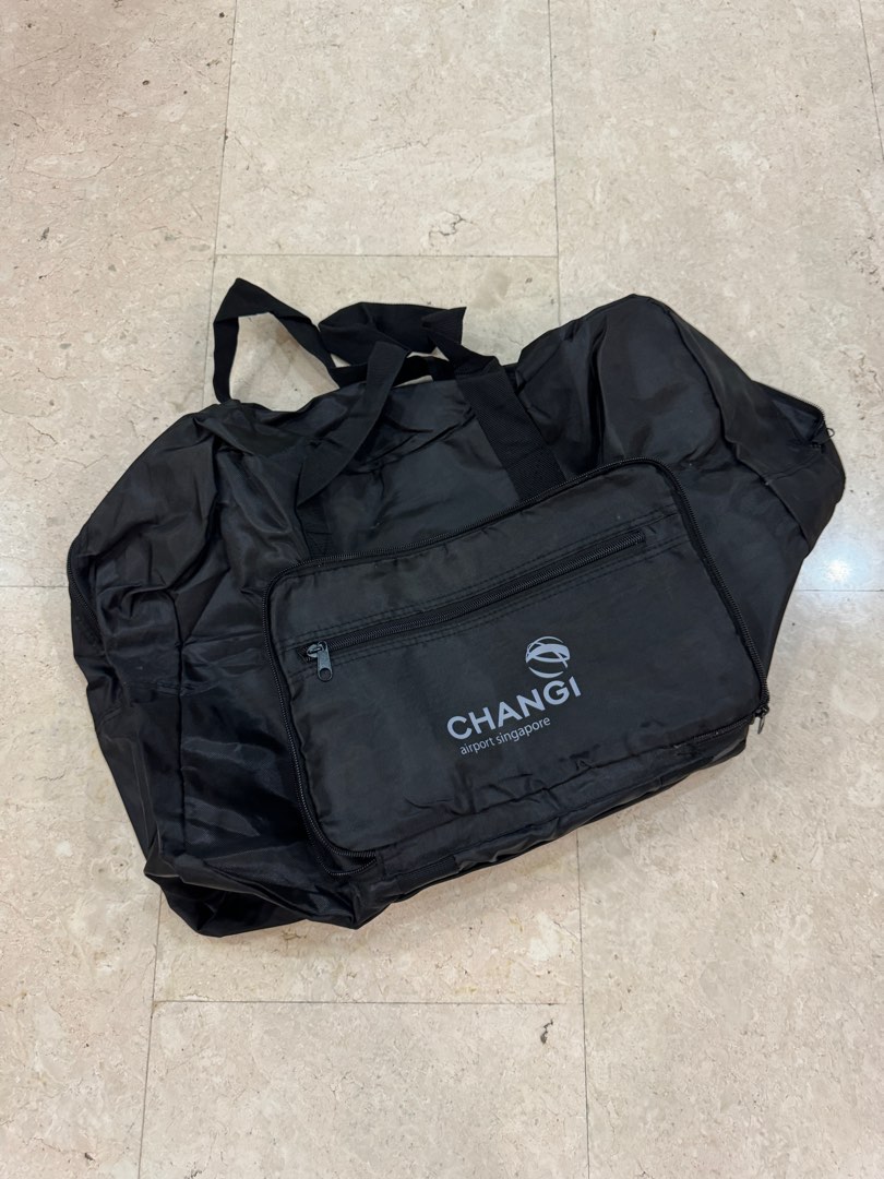 Limited Edition Changi Foldable Bag, Hobbies & Toys, Travel, Travel