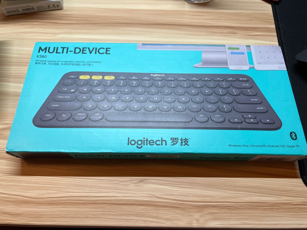 Logitech K380 Bluetooth Keyboard MultiDevice, Computers & Tech, Parts