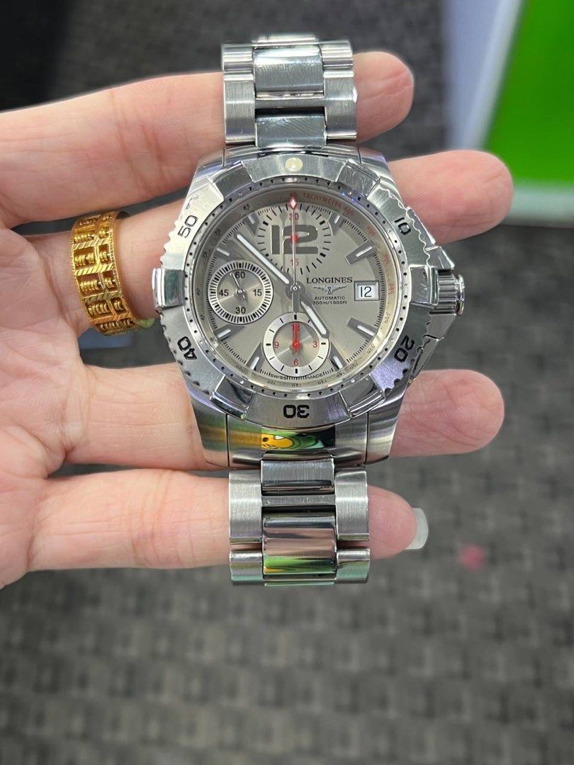 Longines hydroconquest chronograph automatic hot sale