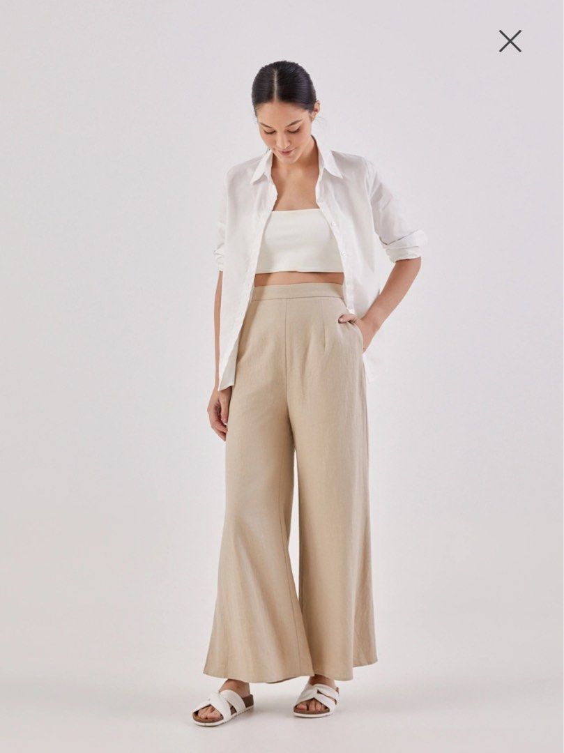 W brand palazzo pants 2025
