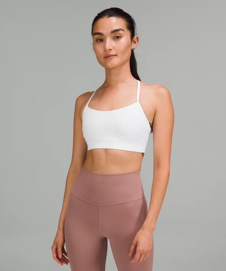 Lululemon flow y bra, Women's Fashion, Activewear on Carousell