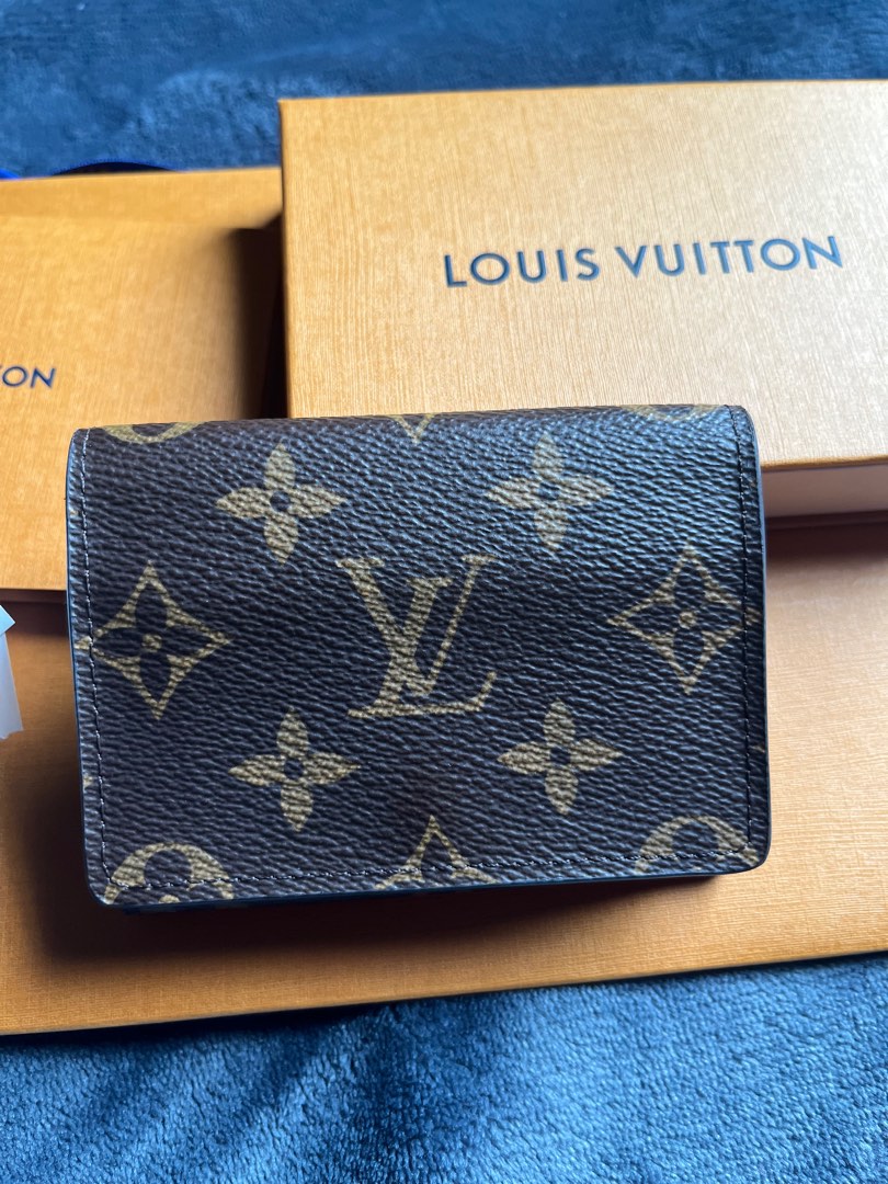LV Enveloppe Carte de visite, Luxury, Bags & Wallets on Carousell