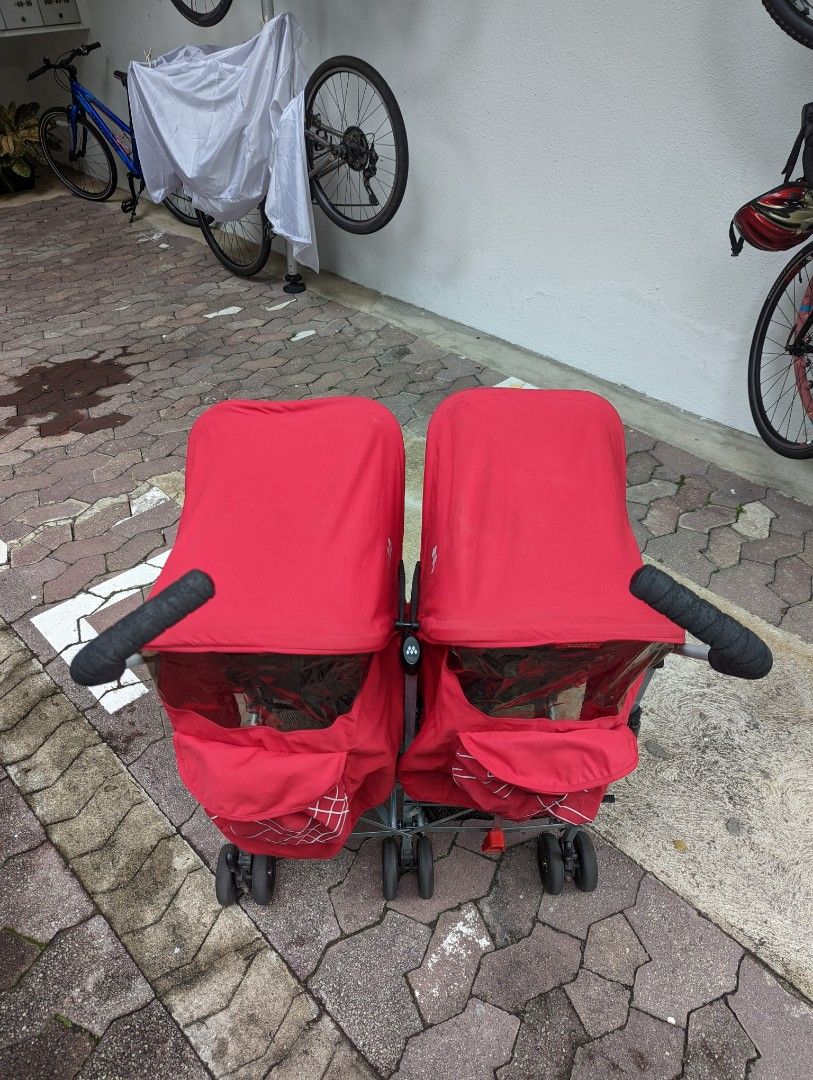 Maclaren umbrella discount double stroller