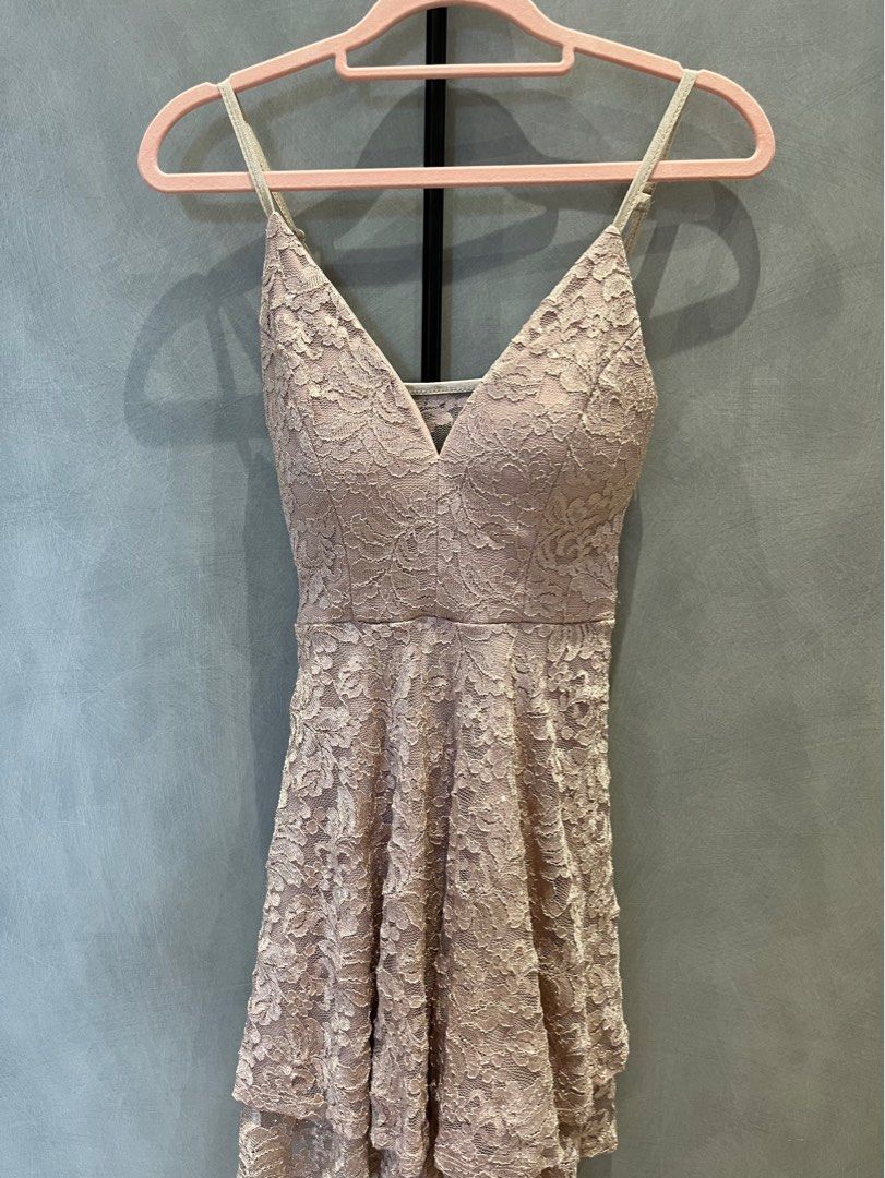 Macys beige dress top