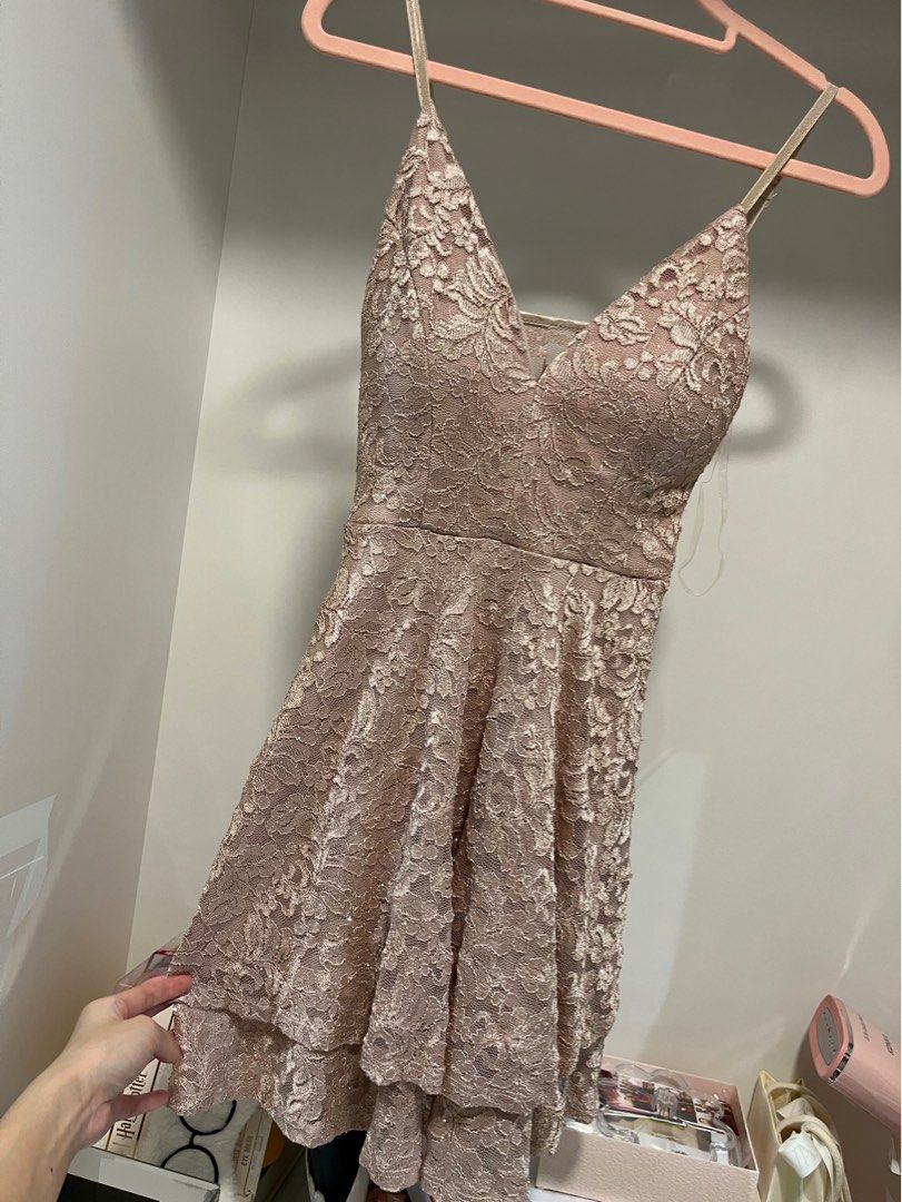 Macys 2025 beige dress