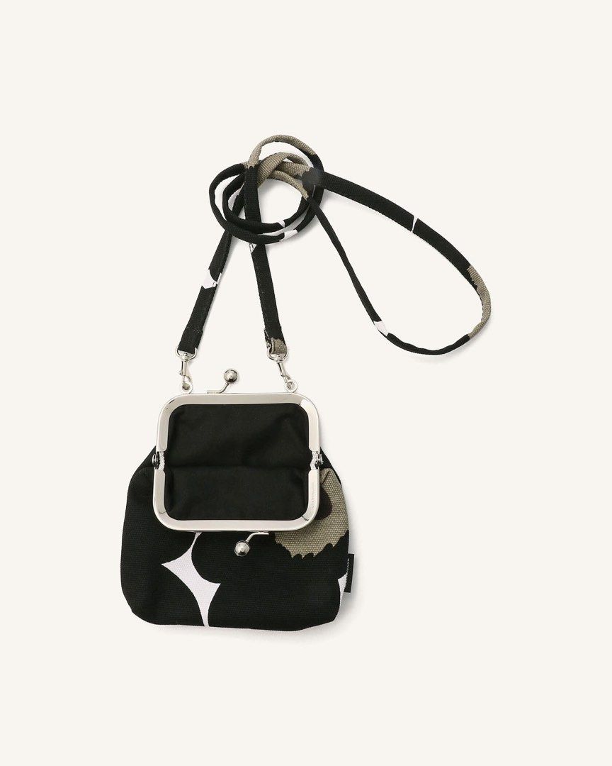 Marimekko roosa top mini unikko bag