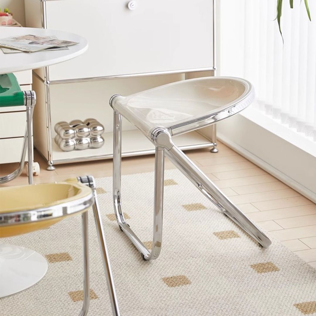 MAS 1496 Masdio Studio Acrylic Folding Chair Furniture Home