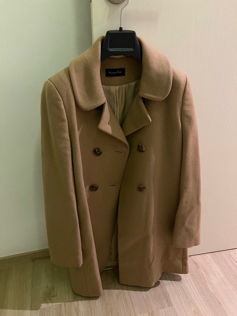 Massimo dutti camel wool coat hotsell