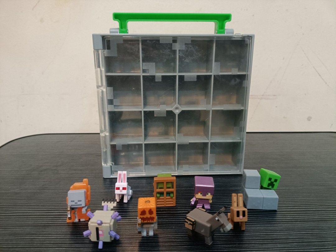 Minecraft mini figures case cheap