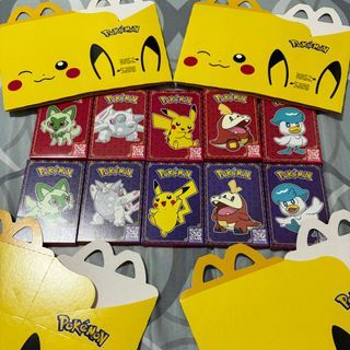 McDonald’s Pokemon Pokémon Full Sets Unopen Pack Box
