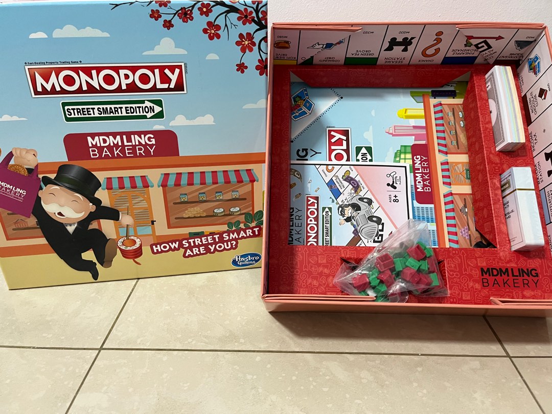 Mdm Ling Bakery Monopoly Set, Hobbies & Toys, Toys & Games on Carousell