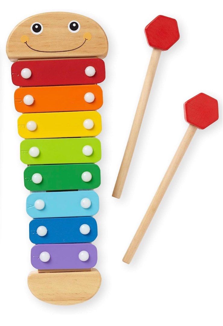 Melissa & doug caterpillar clearance xylophone