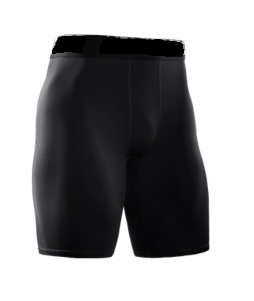 Mens black spandex shorts sale