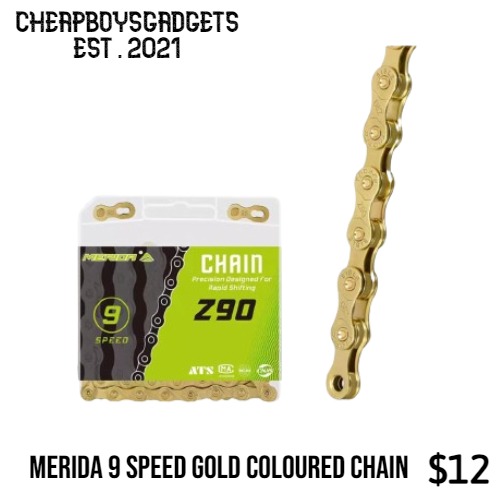 9 speed deals gold chain