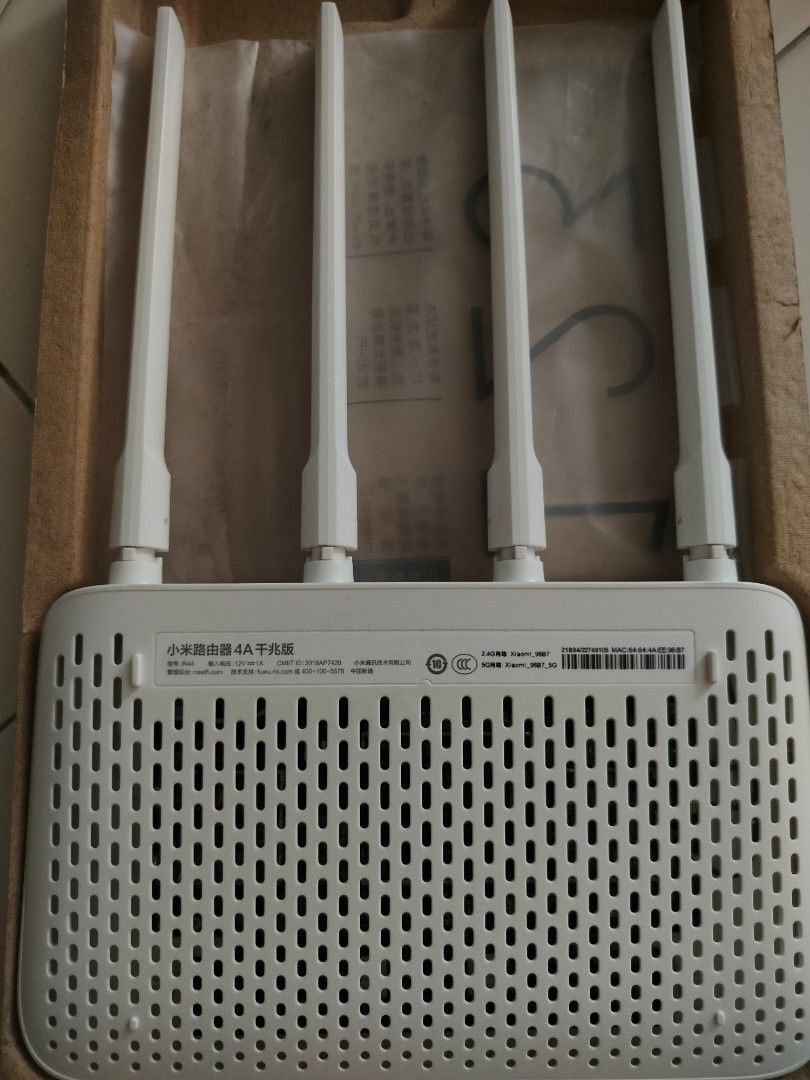 Mi4A Xiaomi Mi Router 4A GIGABIT EDITION (OPENWRT PASSWALL), Mobile