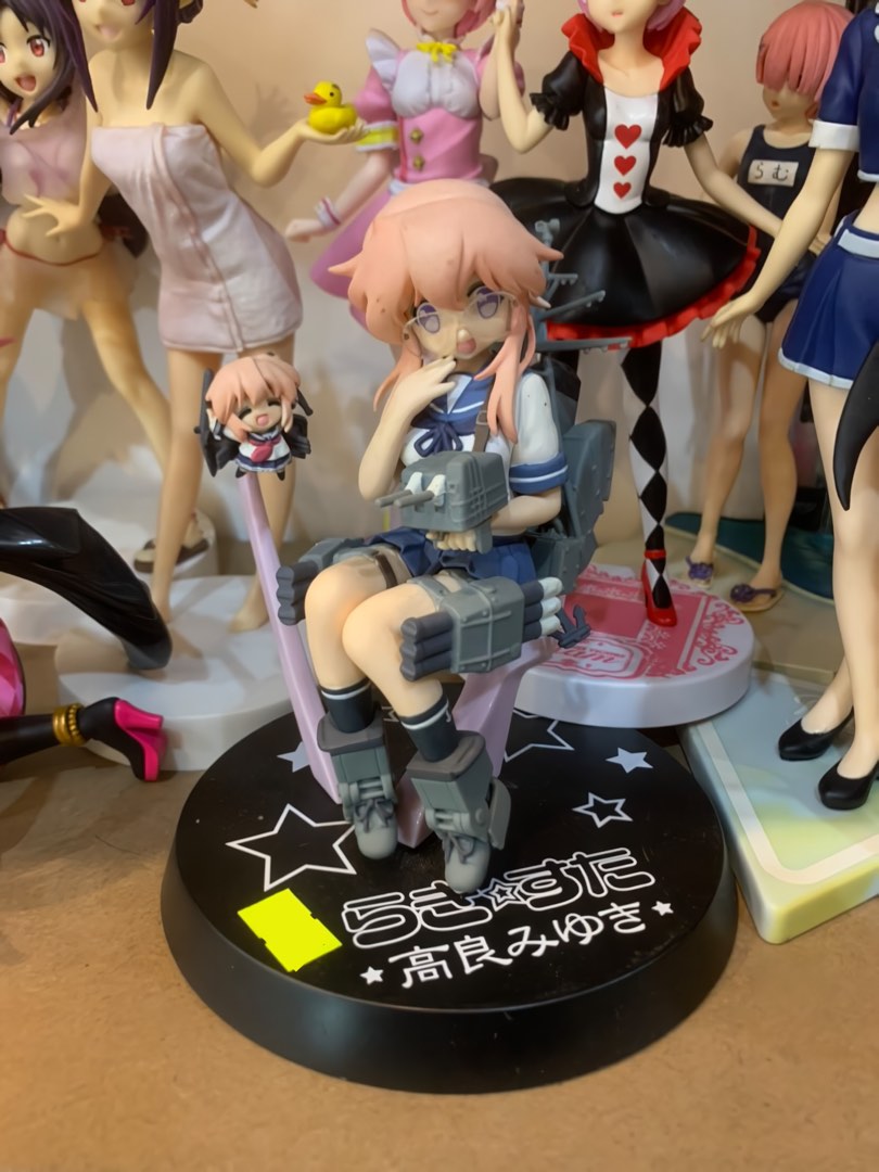 Sega Lucky Star Figure Miyuki Takara Cosplay Kancolle. Edizione Limitata Premium. Altezza 15 Cm.