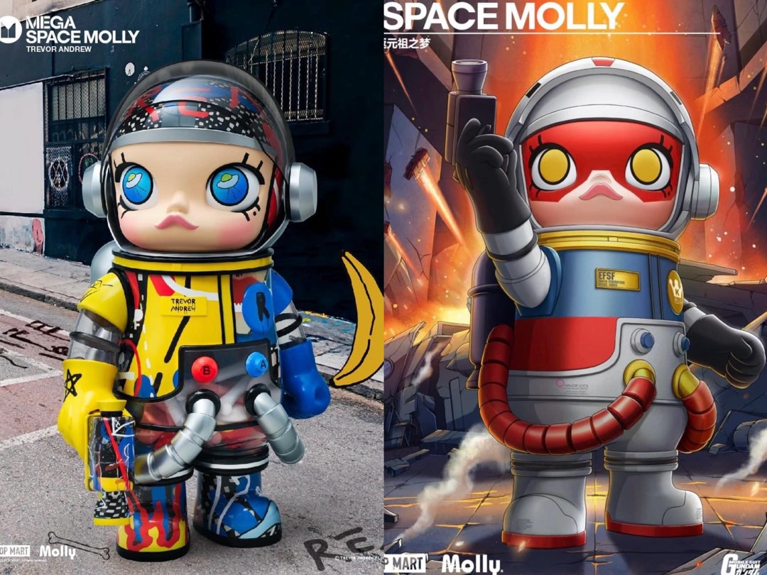 その他 MEGA SPACE MOLLY 400% Trevor andrew 2.0 MEGA SPACE MOLLY 400% Trevor Andrew - POP MART (Canada)