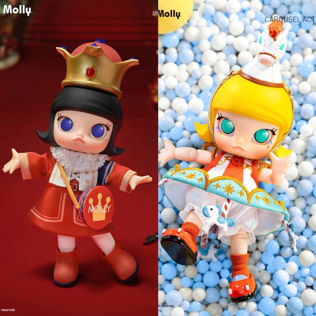 Molly 胡桃夾子可動人偶the nutcracker molly 旋轉木馬可動人偶