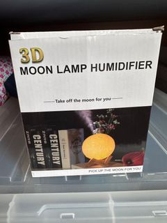 Moon lamp humidifier