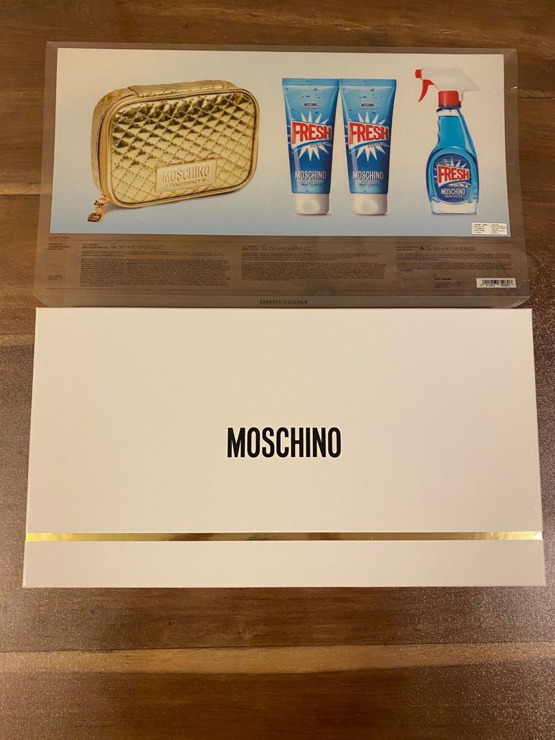 Moschino New Golden Trousse Gift Set 100 Brand New in Original Gift Box Carousell