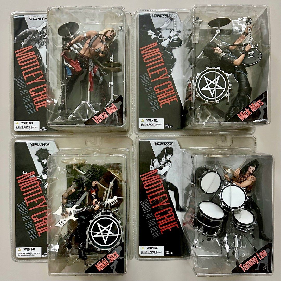 Mcfarlane motley crue figures hotsell