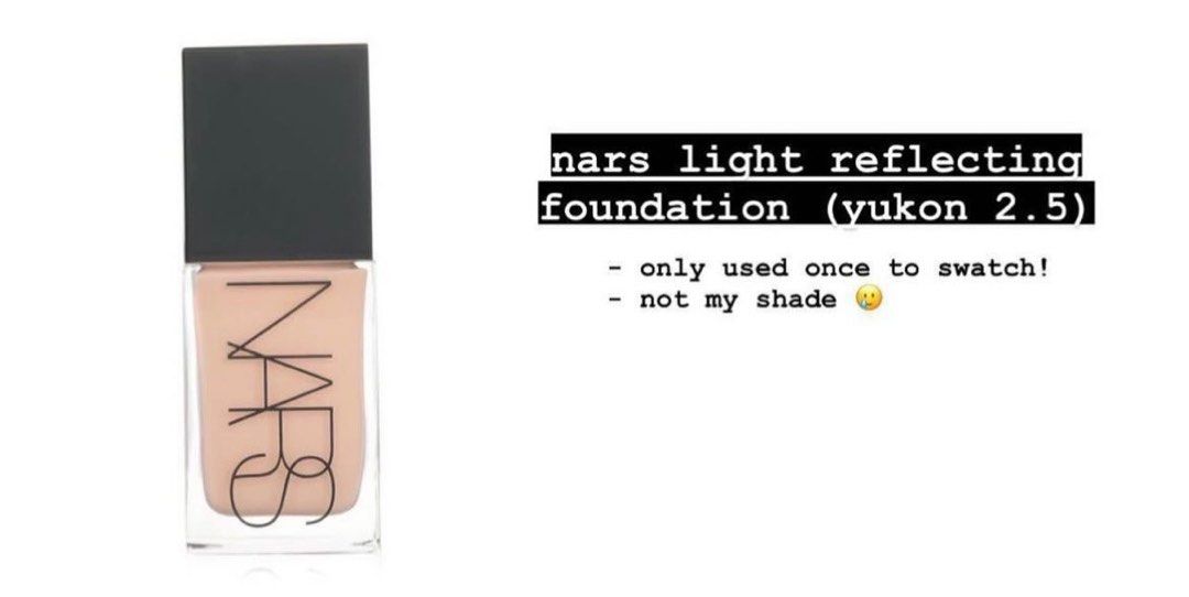 Nars Light Reflecting Foundation in Yukon, Beauty & Personal Care, Face ...
