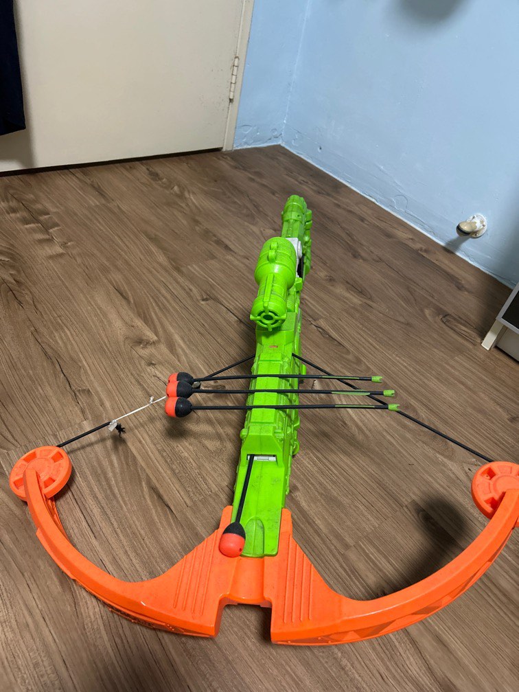 Nerf zombie strike crossbow Hobbies Toys Toys Games on Carousell