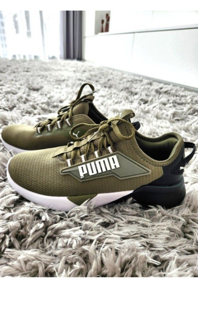 Puma training retaliate new arrivals trainers in black