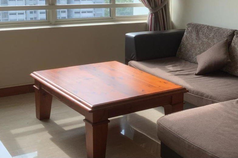 New Zealand Solid Teak Wood Coffee Table, Furniture & Home Living