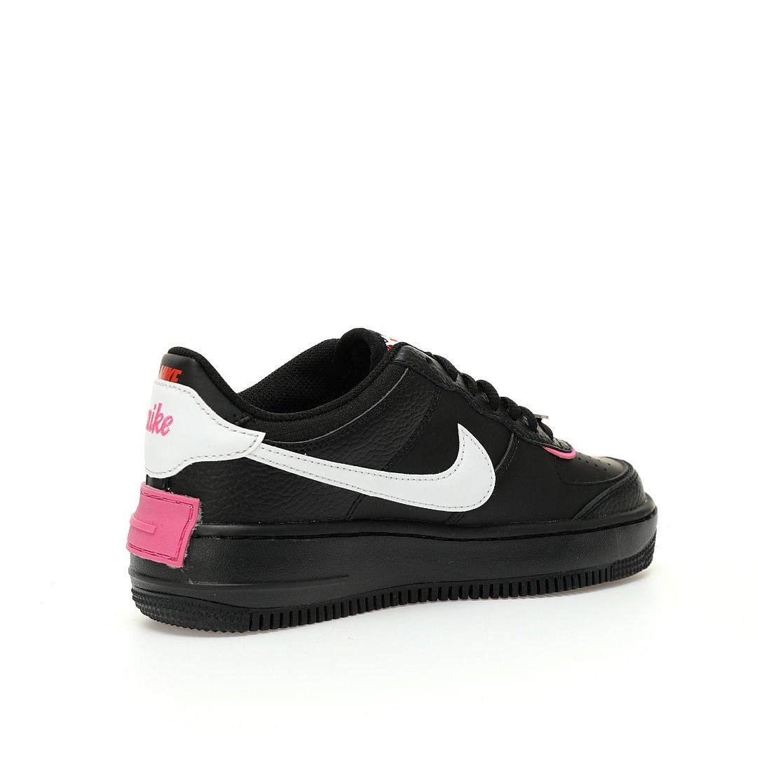 Nike air force clearance 1 pink and black