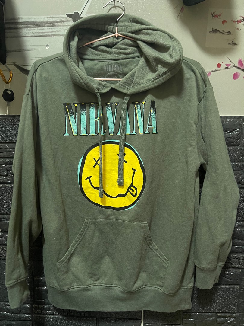 nirvana, Men's Fashion, Tops & Sets, Hoodies on Carousell