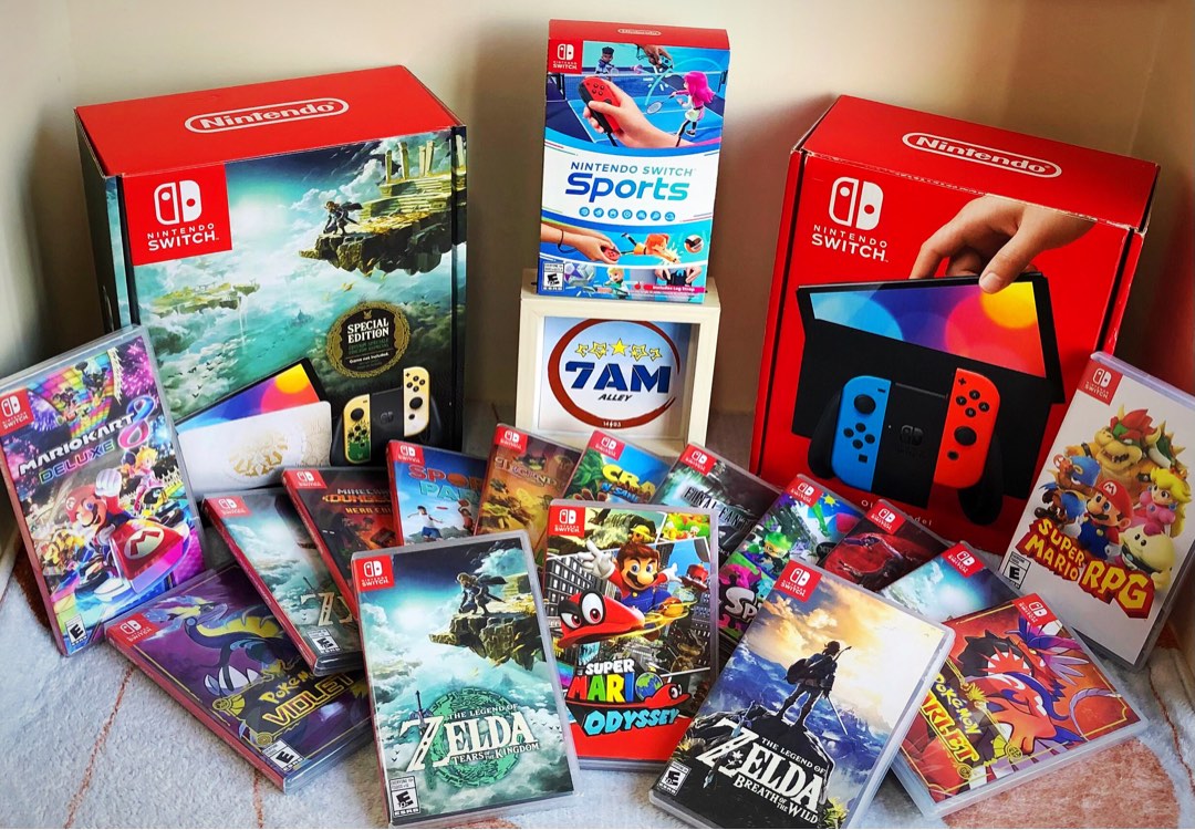 NSW Nintendo Switch Games ( Mario Zelda NBA 2k23 2k24 PS5 Sports ...