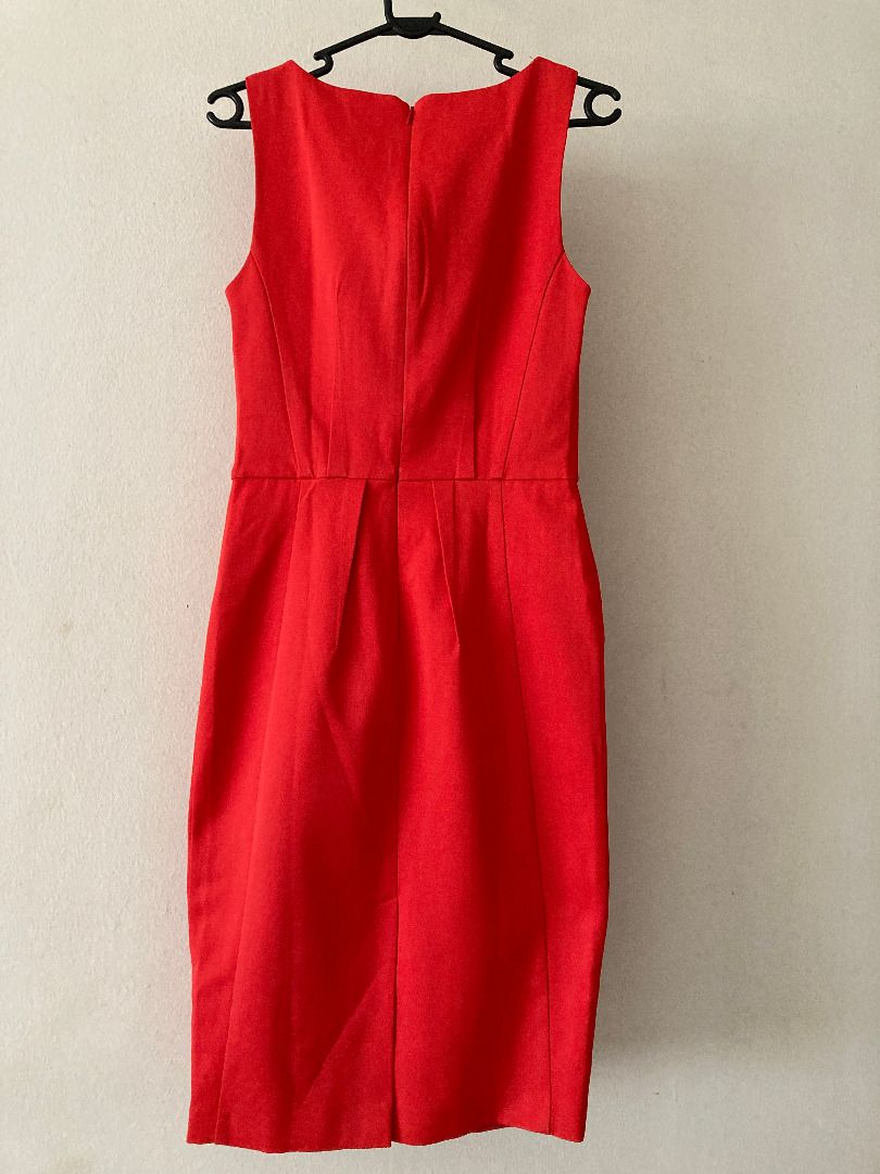 Oasis red dress online