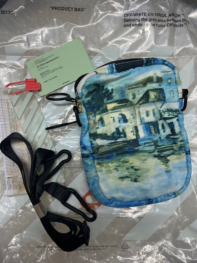 off white sling bag logo