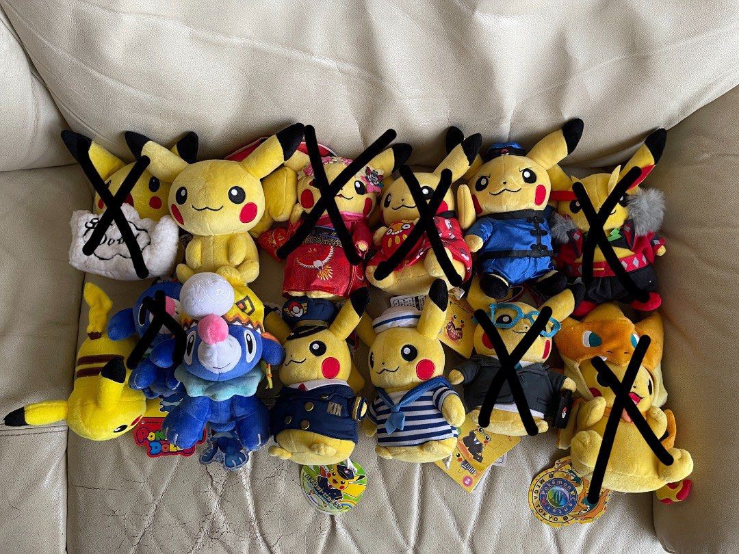 Rare new arrivals pokemon dolls