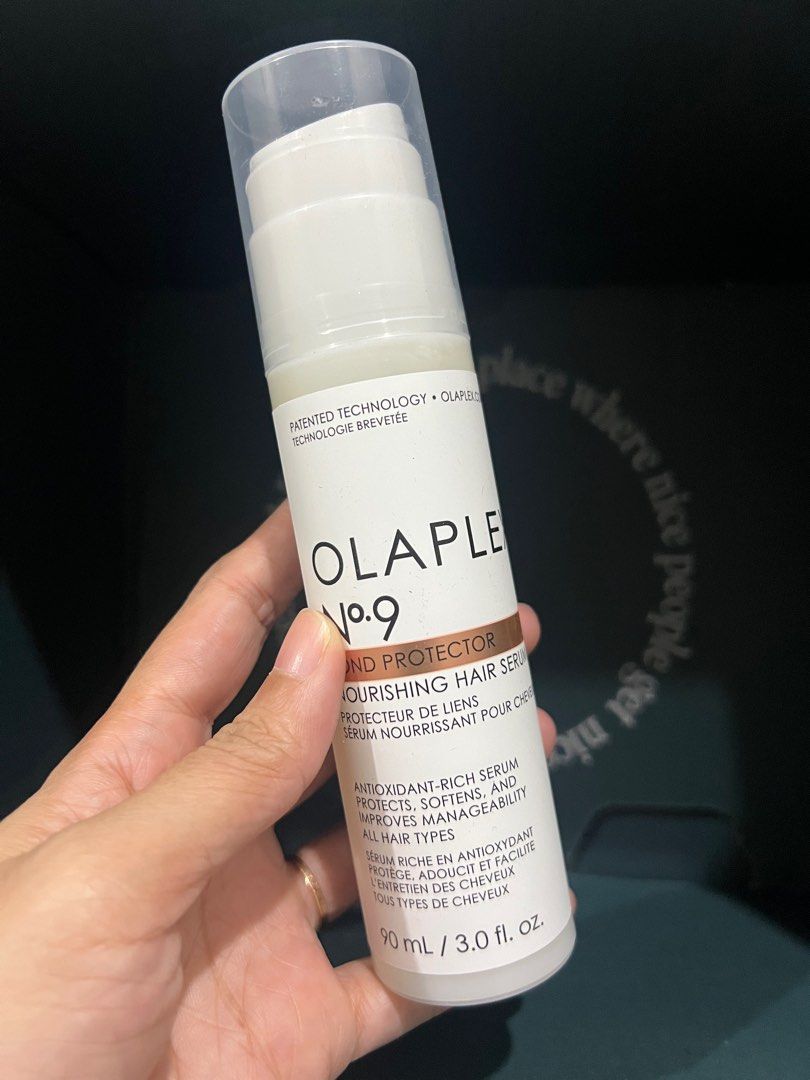 Olaplex Nº.9 BOND PROTECTOR NOURISHING HAIR SERUM 90mls, Beauty & Personal  Care, Hair on Carousell