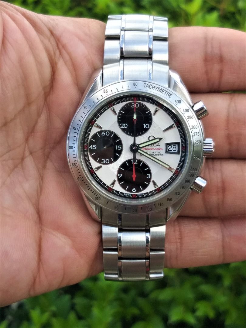 OMEGA SPEEDMASTER AUTOMATIC CHRONO REVERSE PANDA, Luxury, Watches on ...