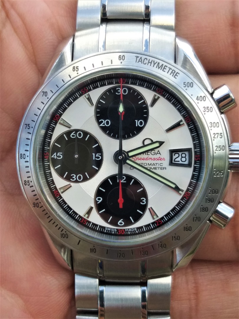 OMEGA SPEEDMASTER AUTOMATIC CHRONO REVERSE PANDA, Luxury, Watches on ...
