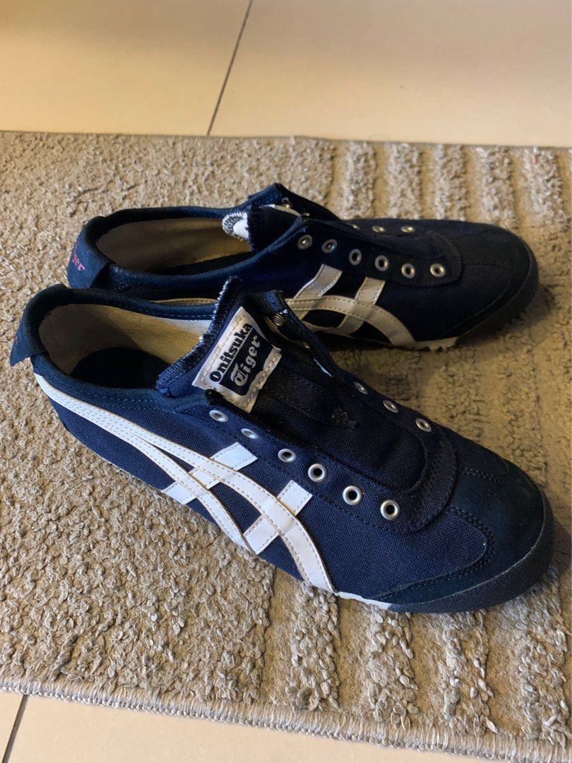 Onitsuka tiger mexico 66 slip deals on navy blue