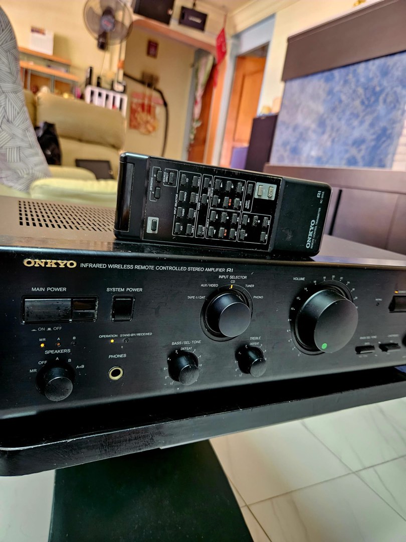 ONKYO A-803 Stereo Amplifier, Audio, Other Audio Equipment on
