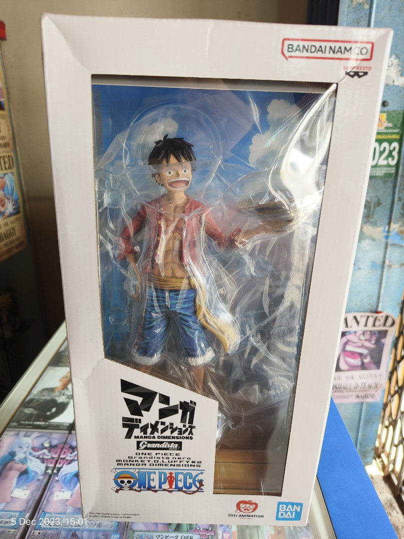 Ori) Banpresto One Piece Grandista Nero Monkey D Luffy Manga