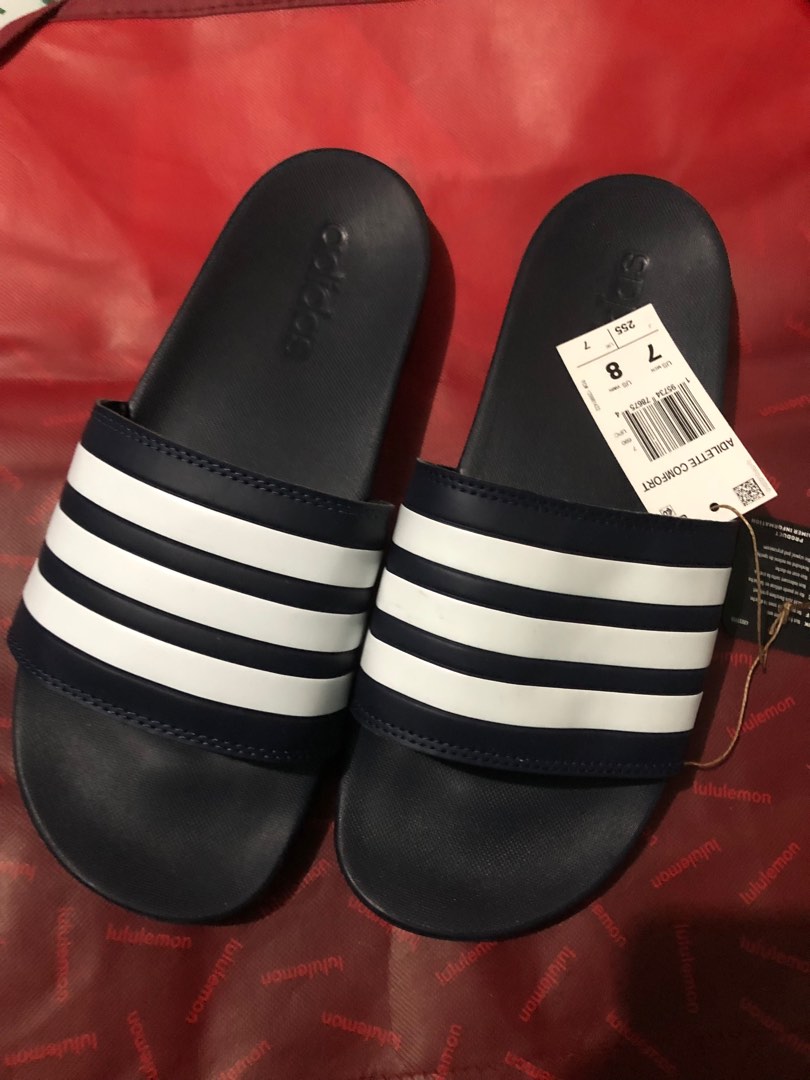Real hot sale adidas slides