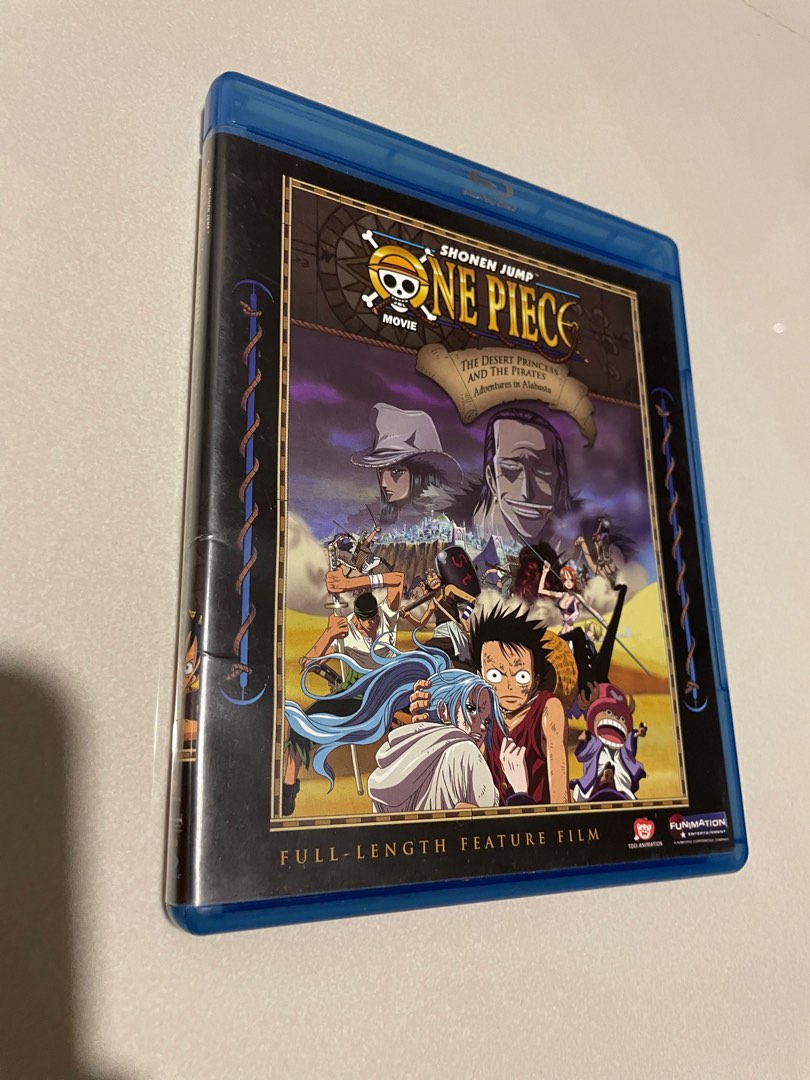 Original anime blu-ray: One Piece The Desert Princess and The