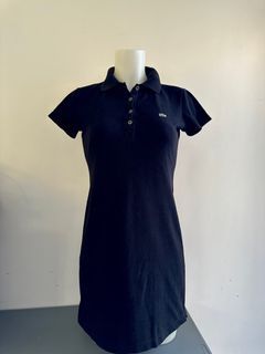 Original Lacoste black polo dress