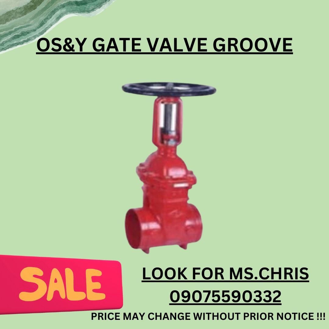 OS&Y gate valve groove, Commercial & Industrial, Construction Tools