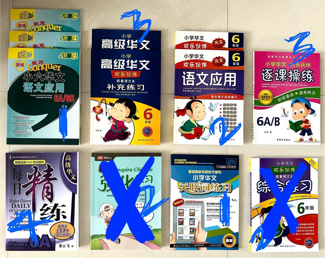 P6 PSLE Chinese HCL Assessments Brand New, Hobbies & Toys, Books ...
